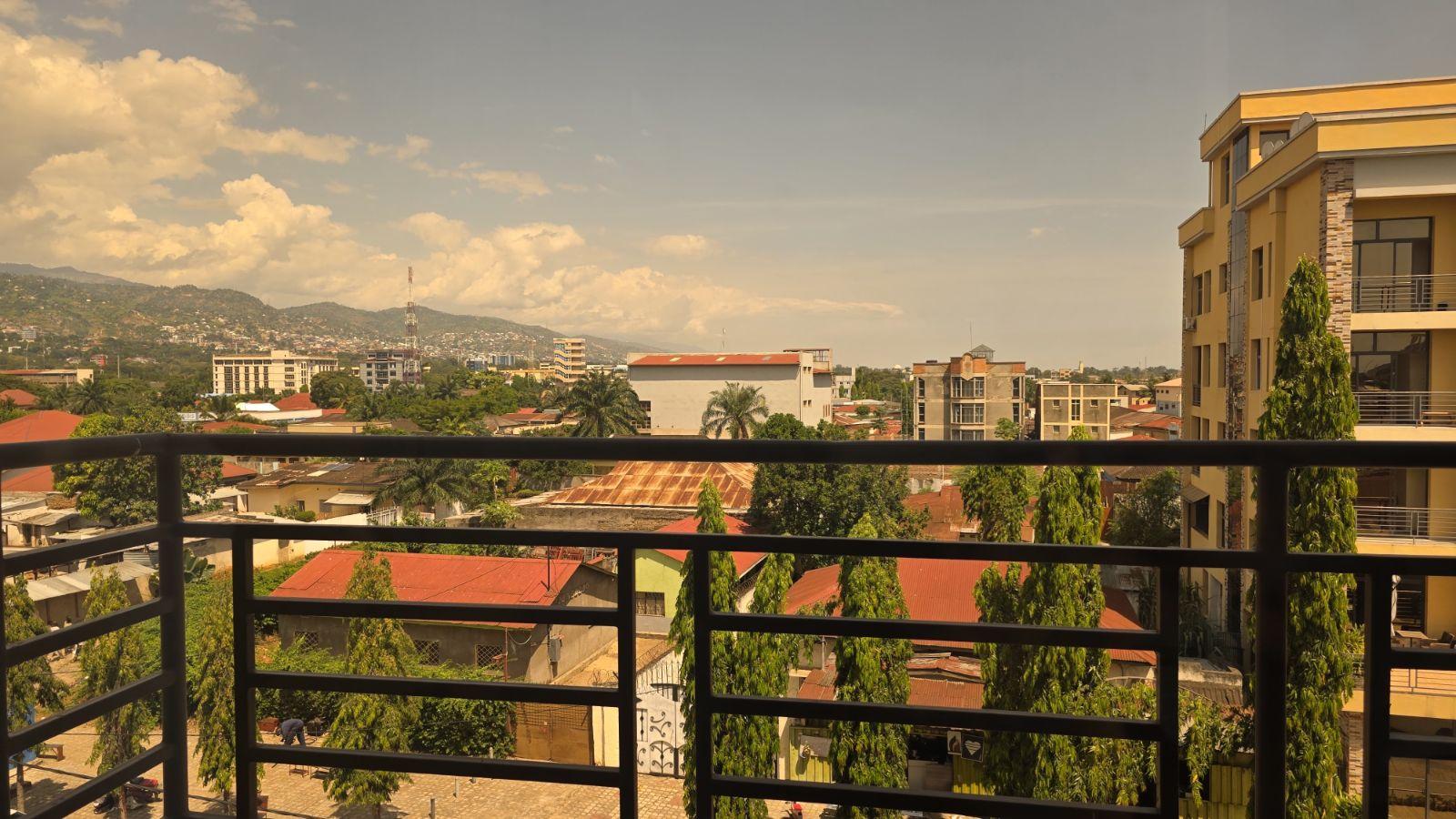 Bujumbura city view from Rural Smiles Foundation Burundi visit