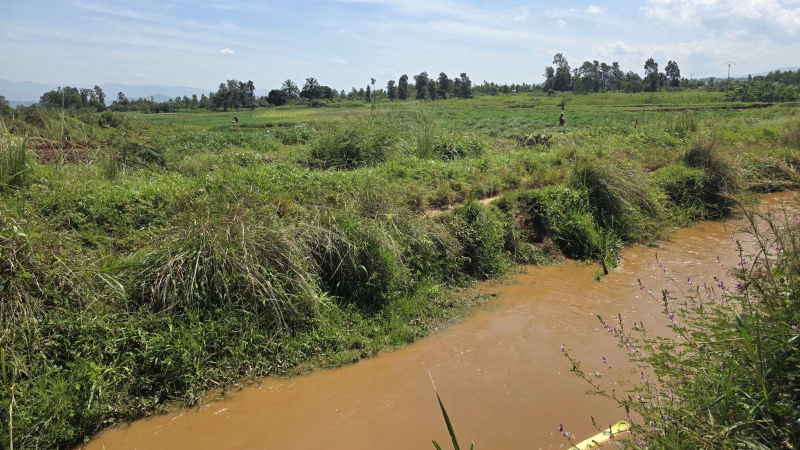 Rural water and agricultural landscape in Burundi