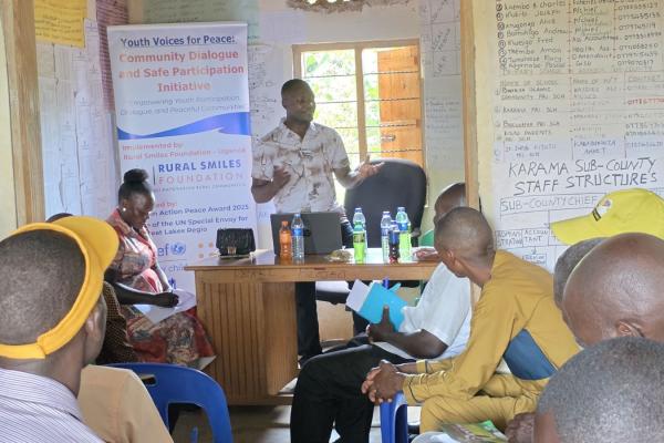 Rural Smiles Foundation Holds Consultative Meeting with Local Leaders to Co-Create Community Peace Solutions